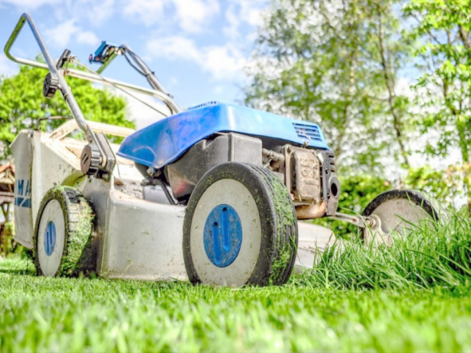 Sometimes I'll mow a lawn